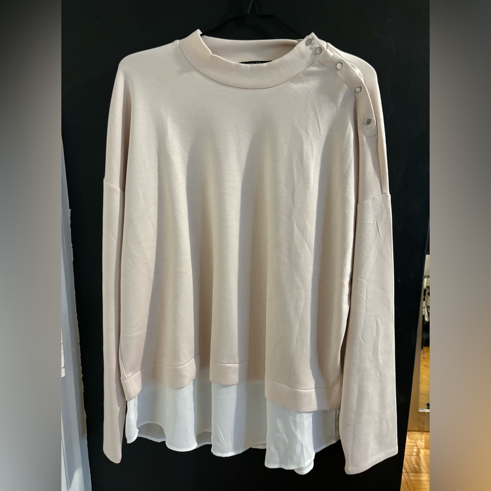 Cream blouse